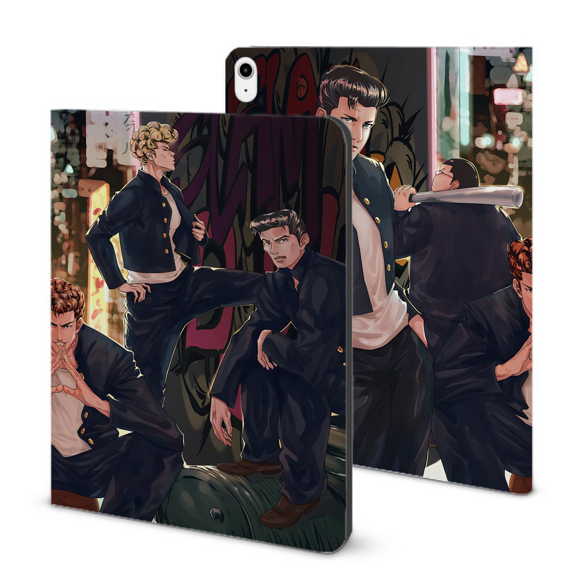 （画像用） SLAM DUNK／スラムダンク IPadケース ペンホルダー付き ブックスタイルデザイン